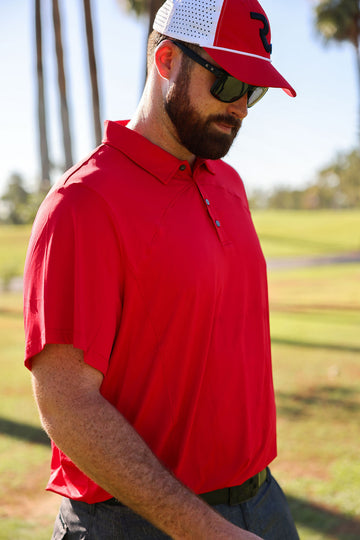 Felix Rex Saturday Red Polo