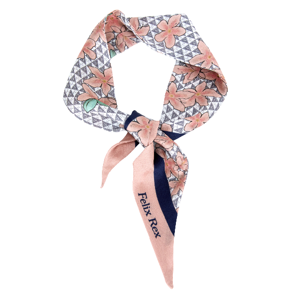 Felix Rex Floral Silk Scarf
