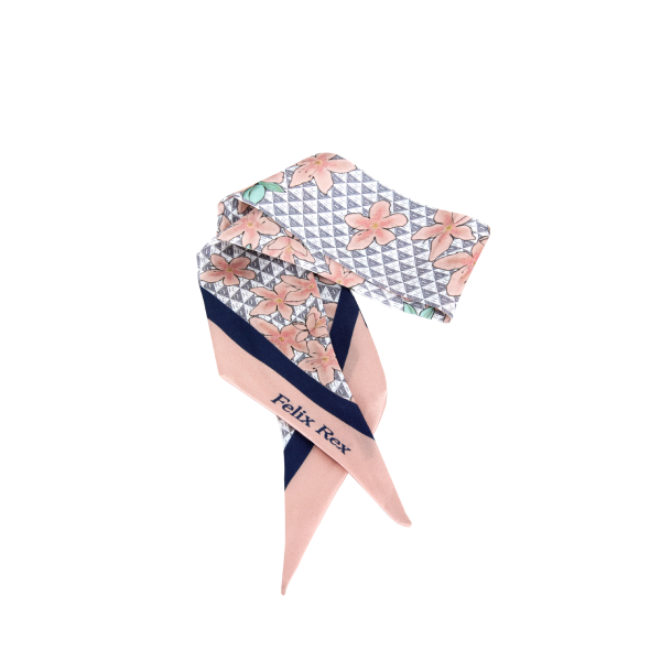 Felix Rex Floral Silk Scarf